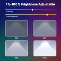 MOES Tuya ZigBee Smart LED Downlight RGB Color Dimming Round Spotlight Lamp 9W 12W Works with Alexa  Home lightify. 