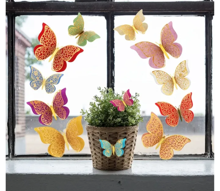 12%20Pcs%203D%20Butterfly%20Wall%20Decor,%203%20Sizes%20Double%20Layers%20Butterfly%20Wall%20Decals%20Stickers%20for%20Bedroom%20Wedding%20Party%20Decorations%20Baby%20Show%20Room%20Decors%20DIY%20Gift%20-%20Image%202