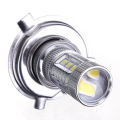 H4 Super White LED Headlight Bulb 6000-6500K High Low Beam LED Headlight IP67 Waterproof Auto Headlight 4000LM 80W 12V. 
