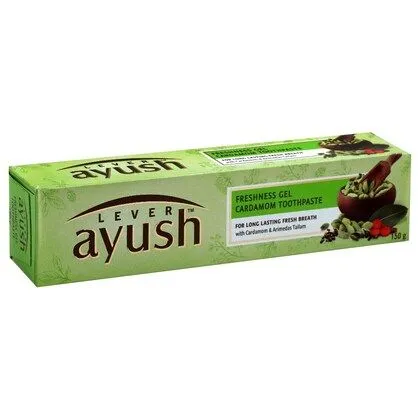Lever%20Ayush%20Freshness%20Gel%20Cardamom%20Toothpaste%20150%20g%20-%20Image%202
