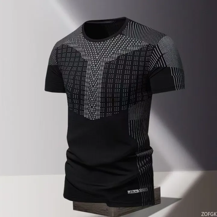 Summer%20Quick%20Drying%20Clothes%203D%20Printed%20Men's%20T-shirt,%20Oversized%20Loose%20Round%20Neck%20Short%20Sleeved%20Shirt%20-%20Image%203