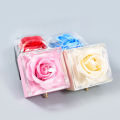 New Rose Flower Jewelry Box for Necklace Pendant Valentine's Day Gift Organizer Plastic Paper Packaging Display Box For Women. 