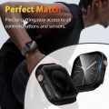 Case for Apple Watch 42mm 46mm 41mm 45mm 40mm 44mm Screen Protector Tempered Glass Bumper Cover for iWatch Series 10 9 8 7 6 SE. 