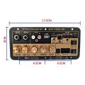 100W Amplifier Board with Optical Audio Bluetooth AMP USB FM Radio TF Player DIY Subwoofer Car Home Theater Amplifiers Karaoke.