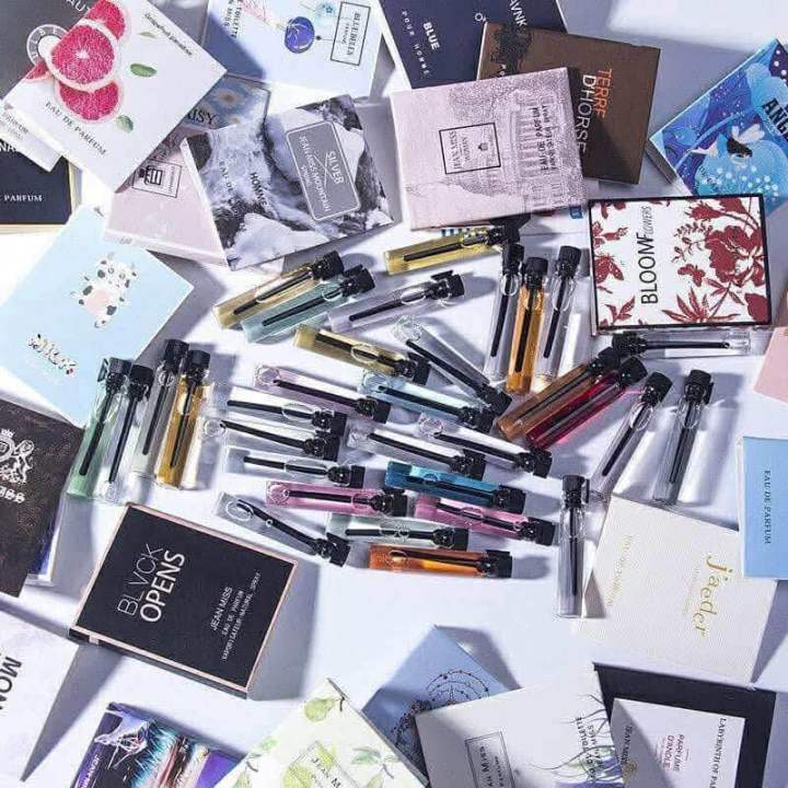 2ml JEAN MISS Pheromone Perfume Eau De Toilette for Women Men Atomizer Art Printed Packaging Lady Sample Long Lasting Perfume