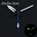 Black Watches Pointers C3 Luminous Replacement Accessory Parts Fits For NH35 4R35 4R36 7S Automatic Movement Watch Hands. 