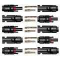 5 Pairs/Batch Of Solar Connectors With 2 Wrenches Waterproof Solar Panel Connectors Solar Cables Solar Photovoltaic Connectors. 