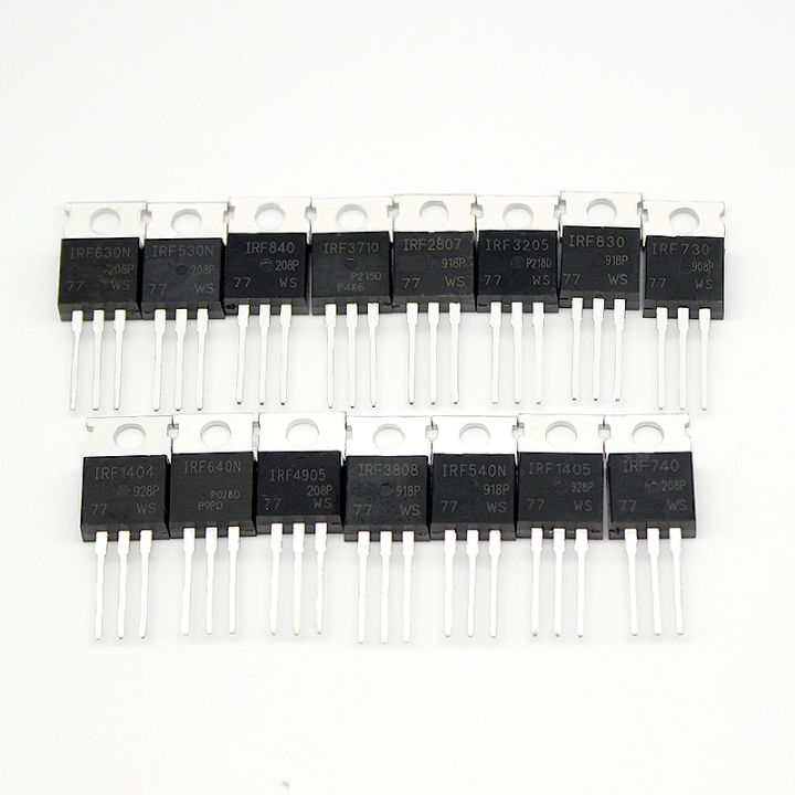 Lot De 10 MOSFET IRF3205PBF TO-220 - Compatible IRF3710, IRF3808, IRF4905 - Pour Applications Puissance - 6