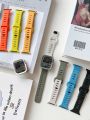Silicone Case+Strap For  Watch Ultra 2 49mm Series 10 42mm 46mm 44mm 40mm 45mm 41mm bracelet cover for iWatch series 8 9 7. 