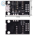 Blue Black TINY85 Digispark Kickstarter Micro Development Board ATTINY85 module for Arduino IIC I2C USB. 