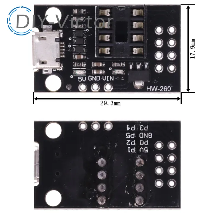 Blue%20Black%20TINY85%20Digispark%20Kickstarter%20Micro%20Development%20Board%20ATTINY85%20module%20for%20Arduino%20IIC%20I2C%20USB%20-%20Image%205