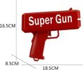 Supreme Money Gun Cash Cannon for Weddings, Parties and Fun Includes 100 Artificial Dollar Money Guns. 