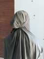 KK Hijab | Khimar with tie kaftan abaya | Kaftan Abaya with matching khimar | Trending Abaya | Best abaya for Umrah. 