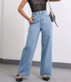 Soft Straight Denim Jeans For Women. 
