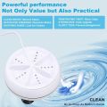 Mini Portable Ultrasonic Turbine Washing Machine Turner USB Powered. 