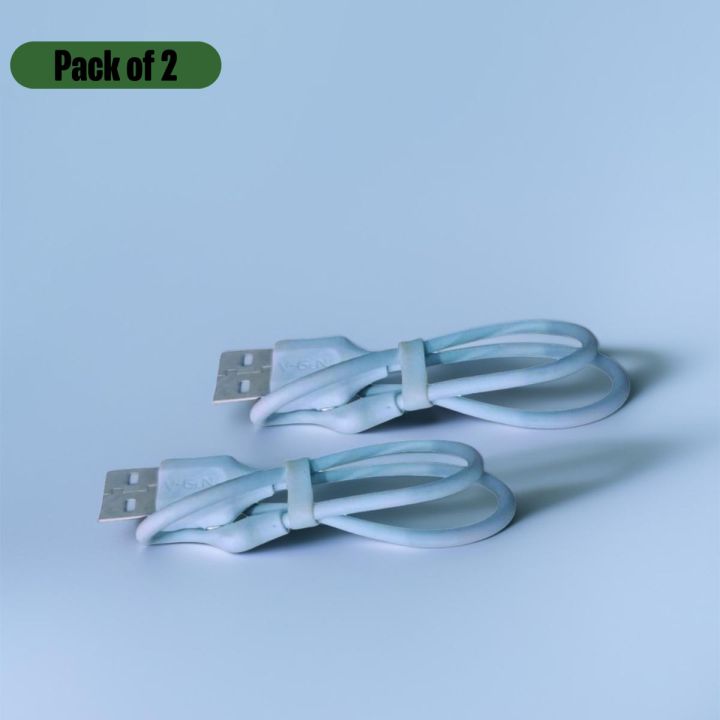 Mini Fast Charging Type C Power Bank Cable 3A 0.3m Durable Sync and Charge Cable for Android Devices