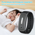 Ultrasonic Mosquito Insect Repellent Band Portable Electronic Mosquito Repeller Anti-mosquito Bracelet Watch for Adults and Kids. 