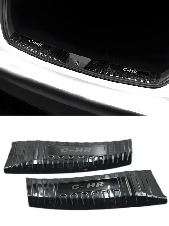 For%20Toyota%20C-HR%20CHR%202018%202019%202020%202021%202022%202023%20Car%20Accessories%20Trunk%20Protector%20Sill%20Plate%20Rear%20Bumper%20Guard%20Trim%20-%20Image%206