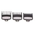 1/3/5Pcs Hair Clipper Guards Guide Combs 1.5mm 3mm 4.5mm Trimmer Styling Tools Attachment Compatible for Professional Use. 