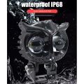 OWL Shape Fog Yellow-White light Low & High Beam Plastic Body Owl Spot Light for All Cars And Bikes 9V-60V 40W. 