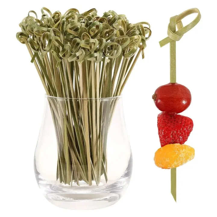 100pcs%20Disposable%20Bamboo%20Knot%20Skewers%20Cocktail%20Picks%20with%20Twisted%20Ends%20for%20Snacks%20Club%20Sandwiches%20%20Party%20Barbeque%20forks%20-%20Image%203