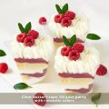 50PCS 3.4oz Mousse Twisted Triangle Cup Dessert Cup for Jelly Pudding Dessert Ice Cream with Spoon Family Gatherings Parties. 