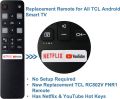 Tcl Voice Remote / Tcl voice Remote Control / For All TCL Led Lcd Tv Bluetooth Remote control. 
