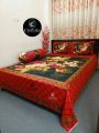 Premium Quality Panel Bedsheet king size(8feet×7.5feet) with 2 cover & 1 side pillow cover for home decoration. 