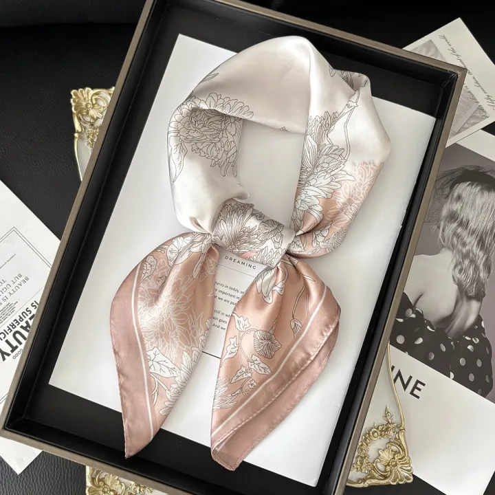 Imitation%20Silk%20Red%20Print%20Square%20Scarf%20For%20Women,%20Bandana%20Spring/Summer%20Luxury%20Scarf,Hair%20Head%20Band%20For%20Dressing%20Up%20Your%20Look%20-%20Image%202
