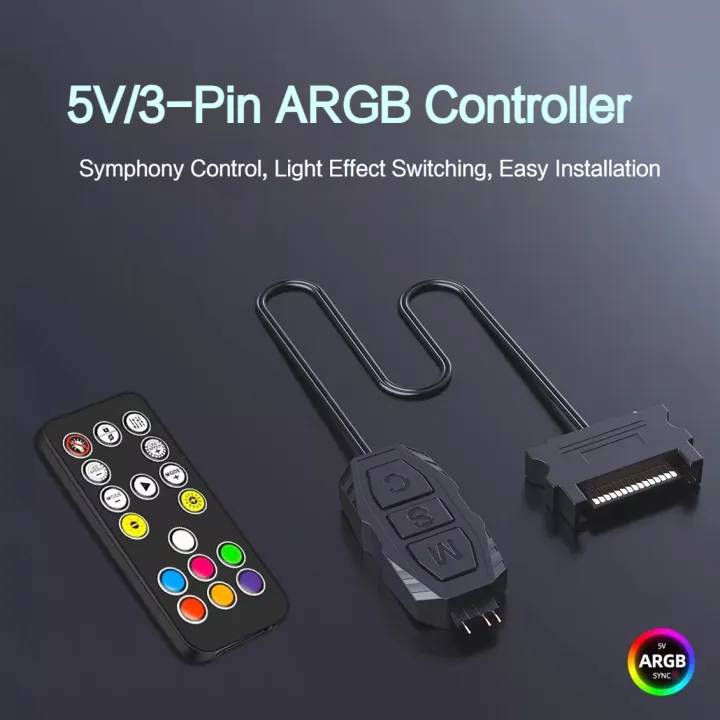 Coolcirc%20ARGB%20Controller%205V%203pin%20To%20SATA%20Power%20Supply%20Mini%20RGB%20Controller%203PIN%20Hub%20For%20Computer%20CPU%20Case%20Fan%20LED%20Light%20Radiator%20-%20Image%202