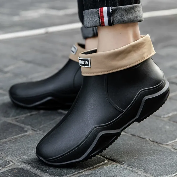 New%20Rain%20Shoes%20Ankle%20Women%20Waterproof%20Shoes%20Rain%20Boots%20Men%20Anti-slip%20Wear-resistant%20Plush%20Fashion%20Kitchen%20Summer%20Winter%20-%20Image%208