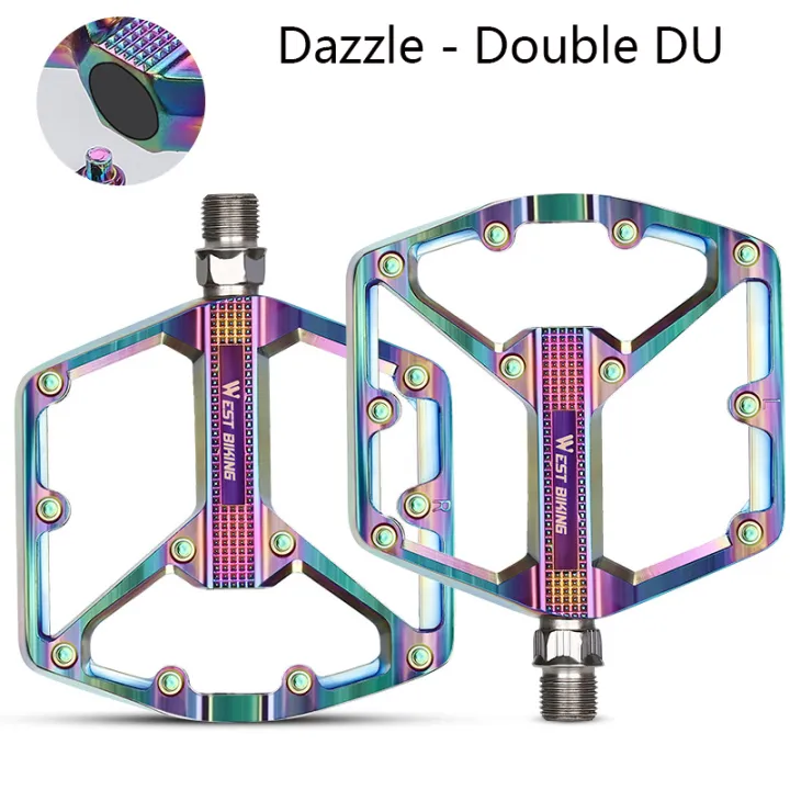 WEST%20BIKING%20Bicycle%20Pedal%20Aluminum%20Alloy%20Pedal%20Mountain%20Bike%20Pedal%20Chrome-Molybdenum%20Steel%20Axle%20Pedal%20-%20Image%204