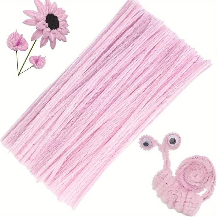 50 pc best quality 30 cm pipe cleaner/ fuzzy wire for craft | Daraz.com.np