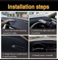 Dashboard Mat For Honda Civic 2005 to 2006 Black Colour. 