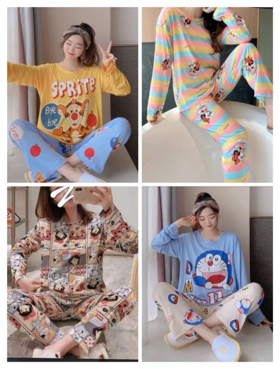 Cute%20cartoon%20pajamas%20set%20sleepwear%20pajamas%20set%20for%20girls%20and%20women%20pajamas%20pj%20set%20-%20Image%202
