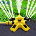 360 Degree Automatic Rotating Water Pipe Set Garden Lawn Sprinkler Yard Large Area Coverage Watering Irrigation Sprayer.