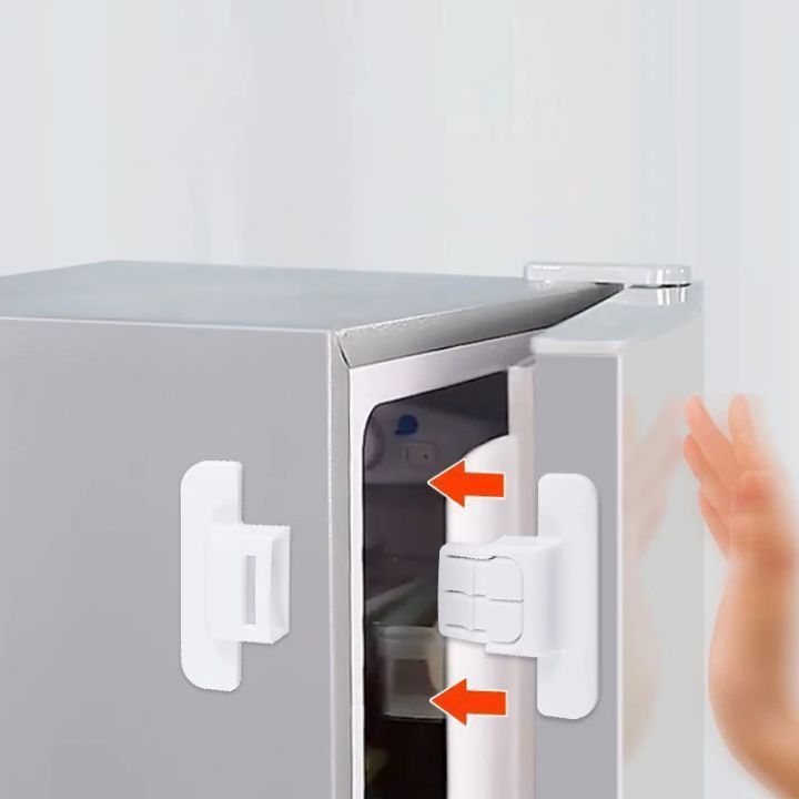 2pcs%20Refrigerator%20Lock%20Kids%20Security%20Protection%20Anti-Open%20Water%20Dispenser%20Locker%20Buckle%20Home%20Furniture%20Cabinet%20Door%20Safety%20Locks%20-%20Image%202