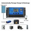 Solar Kit 1000W Solar Panel 12V 10A-100A Controller Solar Panel RV Cell Car Charger Outdoor Battery Supply for Phone Camping.