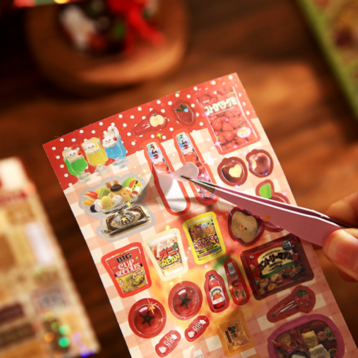 Mr%20Paper%20Millenium%20Dream%20Book%20Series%20Sticker%20Book%20Korean%20Ancient%20Style%20Sticker%20Book%20DIY%20Handbook%20Students'%20s%2030%20Pcs%20in%20-%20Image%204