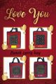 Hand made lunch carry bag- ( multicolor)-1pice. 