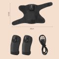 Electric Heating Vibration Knee Joint Leg Pad Brace Massage Therapy Pain Relief. 
