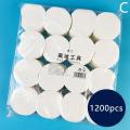 Premium Cotton Rounds for Face (300/600/1200 Count) Certified Organic Hypoallergenic Soft Absorbent for Makeup Beauty Cosmetics. 