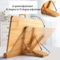 Multi-level adjustable book stand premium portable metal adjustable reading book holder simple book stopper notebook holder book stand leather book stand multi-function shopping holder iPad drawing book stand. 