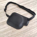 1/2/3/4/5PCS Black Single Eye Patch Adjustable 3D Foam Groove Eyeshades For Lazy Eyes Medical Use Concave Eye Patch. 