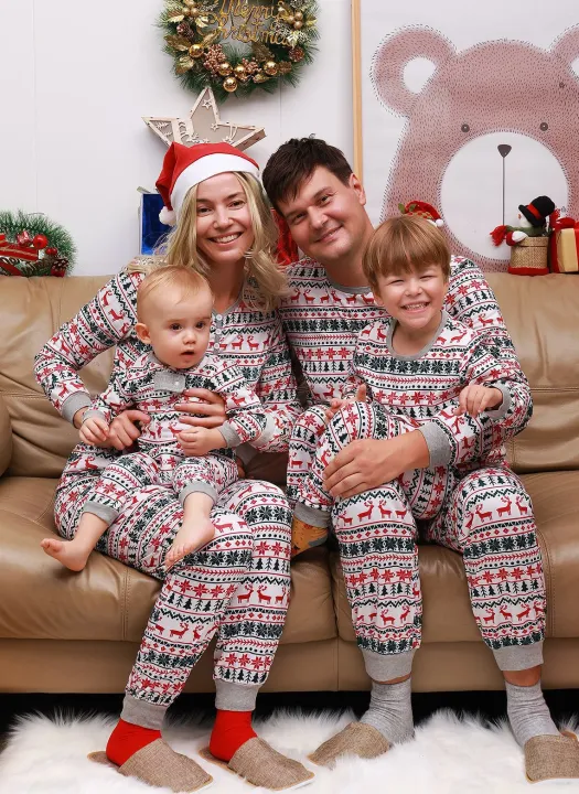 Mother%20Daughter%20Father%20Son%20Family%20Look%20Outfit%20Baby%20Girl%20Rompers%20Sleepwear%20Pyjamas%202023%20%20Family%20Matching%20Pajamas%20nike%20ja%203%20-%20Image%203