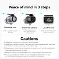 TELESIN 45M Waterproof Housing Case For  OSMO Action 3 4 5Pro Underwater Diving Case High Strength Protector Cover. 