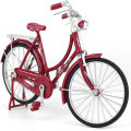 Metal Retro Bicycle Model 1:10 Mini Bike Desktop Crafts Classical Bike Toy Dollhouse Accessory Home Decor Children Toys. 