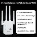 OPTFOCUS 300Mbps 2.4G WiFi Signal Amplifier | Dual LAN Ports | Wireless Range Extender | AP, Router, Booster Mode". 