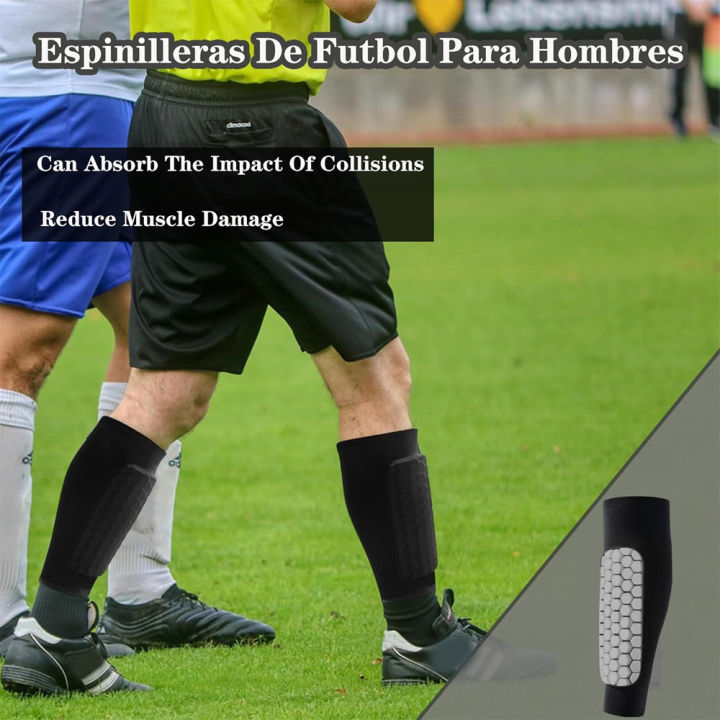 1PCS%20Shin%20Guards,%20Non-Slip%20Calf%20Compression%20Sleeve%20with%20Honeycomb%20Pads,%20Football%20Shin%20Defender%20Socks%20Featuring%20Collision%20Avoidan%20-%20Image%206