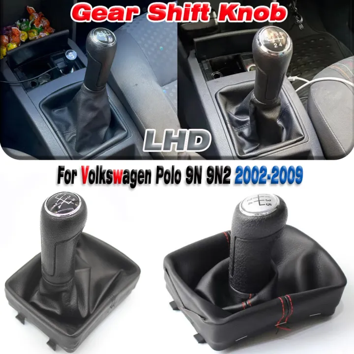 5%20Speed%20Gear%20Shift%20Knob%20For%20Volkswagen%20VW%20Polo%209N%209N2%20(2002-2009)%20Car%20Styling%20Manual%20Lever%20Gaiter%20Leather%20Boot%20Cover%20Replacement%20-%20Image%202